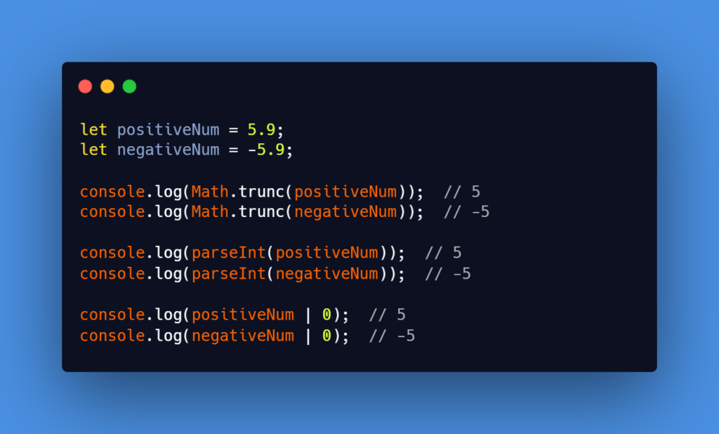 javascript truncate number to 2 decimals